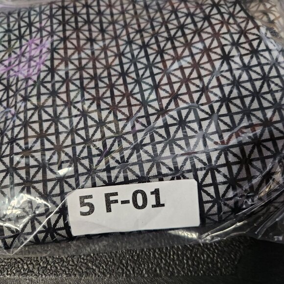 Lululemon Legging Straight Leg Size 8 Double Layer Waist Geometric Tummy Control - Picture 13 of 13